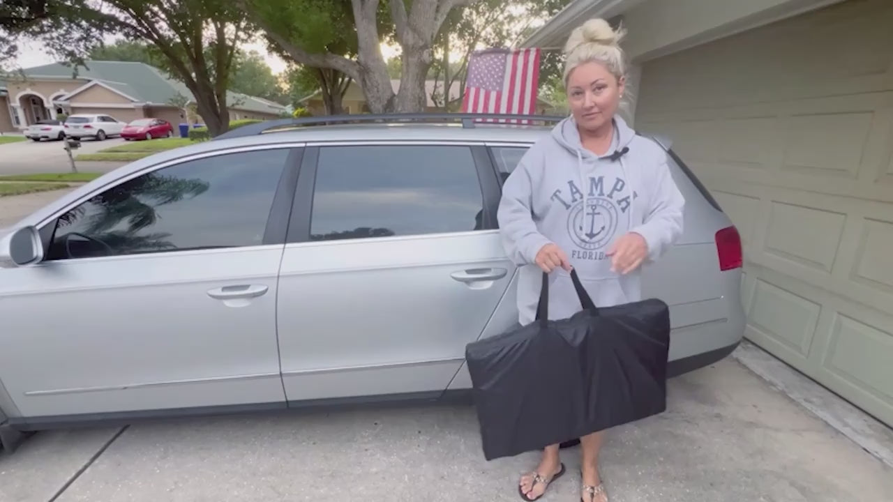 The Oz Bargains Company™ - Quilted Dog Car Seat Cover for Backseat | Scratch & Spill-Proof with Hard Plastic Base & Comfort Padding