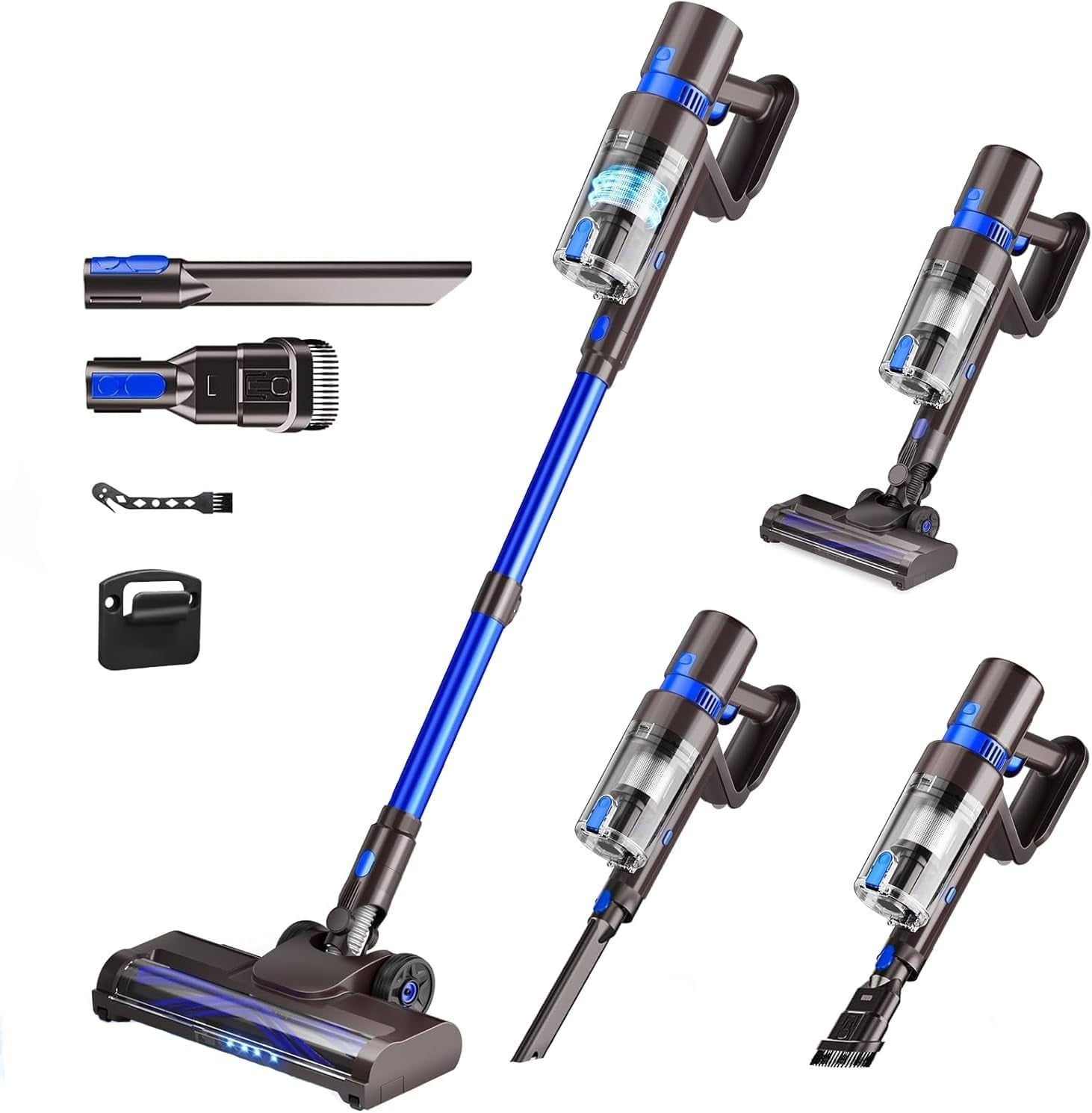 The Oz Bargains Company™ - 550W Cordless Stick Vacuum Cleaner | 48KPA Powerful Home Vacuum with Long-Lasting Battery